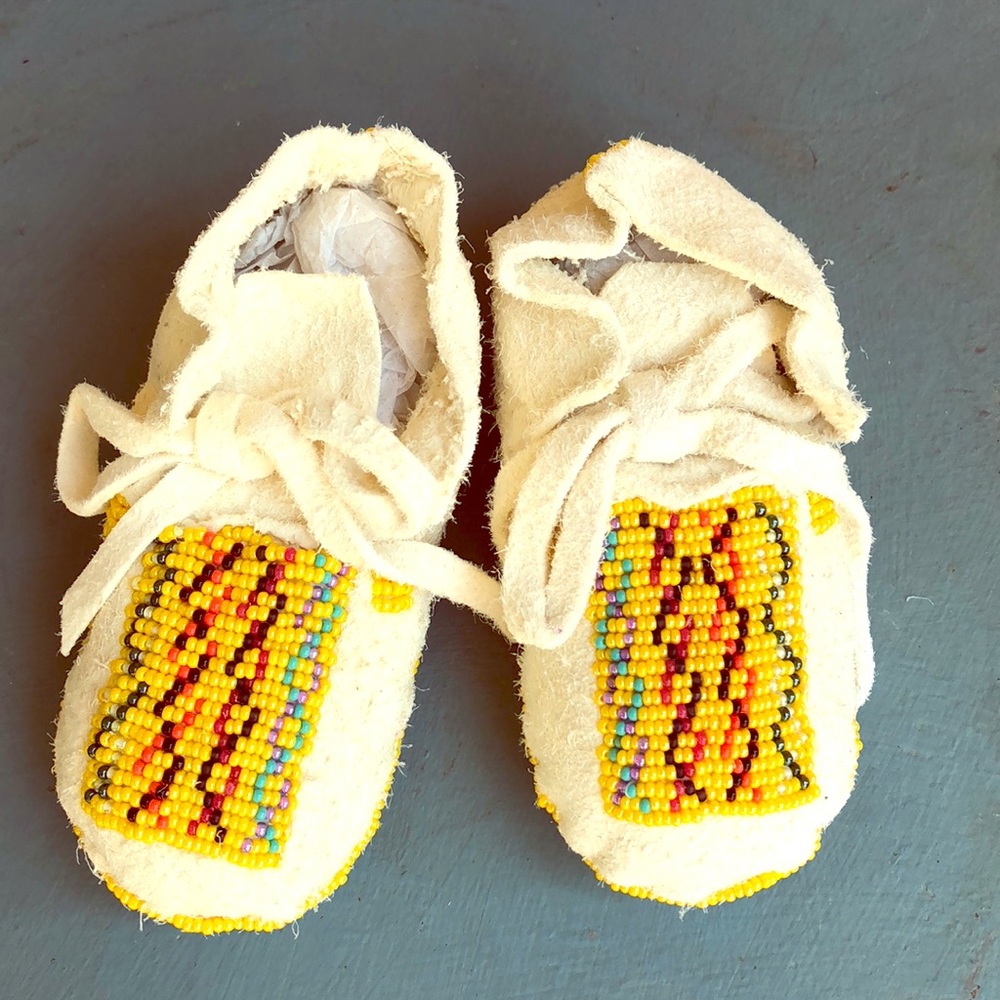 Handmade Infant Moccasins